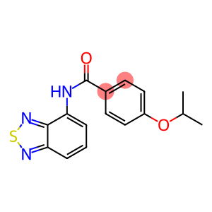 N-(2,1,3-benzothiadiazol-4-yl)-4-isopropoxybenzamide