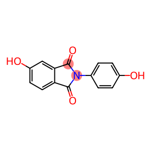 1H-Isoindole-1,3(2H)-dione, 5-hydroxy-2-(4-hydroxyphenyl)-