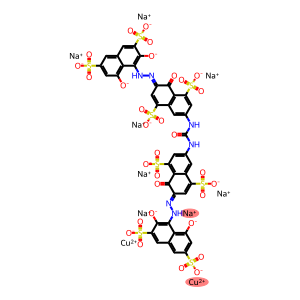 Cuprate(8-), [μ-[[3,3'-(carbonyldiimino) bis[7-[(2,8-dihydroxy-3,6-disulfo-1-naphthalenyl )azo]-8-hydroxy-1,5-naphthalenedisulfonato]](1 2-)]]di-, octasodium