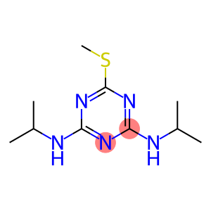 2,4-Bis(isopropylamino)-6-methylthio-1,3,5-triazine