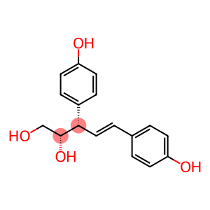 (2S,3S,4E)-3,5-Bis(4-hydroxyphenyl)-4-pentene-1,2-diol