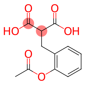 Propanedioic acid, 2-[[2-(acetyloxy)phenyl]methyl]-