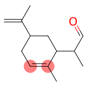 alpha,2-dimethyl-5-(1-methylvinyl)cyclohex-2-en-1-acetaldehyde