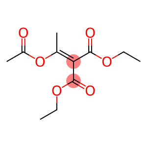 (1-Acetyloxyethylidene)malonic acid diethyl ester