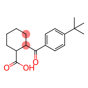 2-[4-(1,1-Dimethylethyl)benzoyl]cyclohexanecarboxylic acid