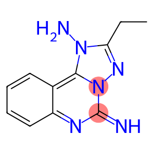 [1,2,4]Triazolo[1,5-c]quinazolin-1(5H)-amine,2-ethyl-5-imino-(9CI)