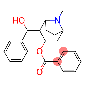 3-Benzoyloxy-8-methyl-α-phenyl-8-azabicyclo[3.2.1]octane-2-methanol