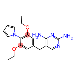 2,4-Diamino-5-[3,5-diethoxy-4-(1H-pyrrol-1-yl)benzyl]pyrimidine