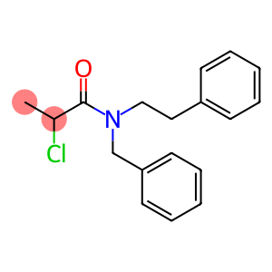 N-BENZYL-2-CHLORO-N-(2-PHENYLETHYL)PROPANAMIDE