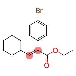 Benzeneacetic acid, 4-broMo-alpha-(cyclohexylMethylene)-, ethyl ester, (alphaE)-