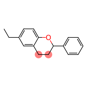 2H-1-Benzopyran,6-ethyl-3,4-dihydro-2-phenyl-(9CI)