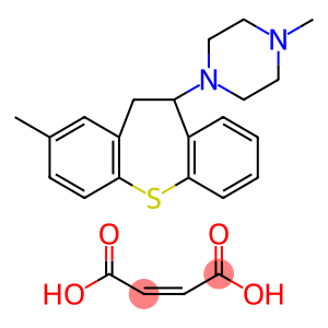 Piperazine, 1-(10,11-dihydro-2-methyldibenzo[b,f]thiepin-10-yl)-4-methyl-, (2Z)-2-butenedioate (9CI)