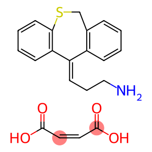 1-Propanamine, 3-dibenzo[b,e]thiepin-11(6H)-ylidene-, (3E)-, (2Z)-2-butenedioate (1:1) (9CI)