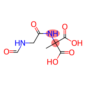 Alanine,  2-carboxy-N-(N-formylglycyl)-  (9CI)