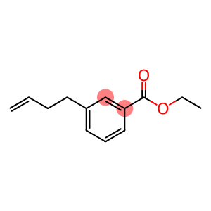 Benzoic acid, 3-(3-buten-1-yl)-, ethyl ester