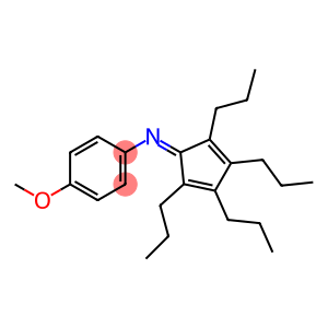 4-METHOXY-N-(2,3,4,5-TETRAPROPYLCYCLOPENTA-2,4-DIENYLIDENE)ANILINE