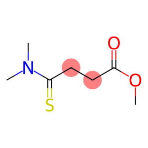 Butanoic  acid,  4-(dimethylamino)-4-thioxo-,  methyl  ester