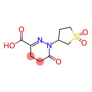 1-(1,1-Dioxo-tetrahydro-1lambda*6*-thiophen-3-yl)-6-oxo-1,4,5,6-tetrahydro-pyridazine-3-carboxylic a