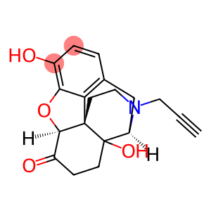 (5alpha)-4,5-epoxy-3,14-dihydroxy-17-(2-propynyl)morphinan-6-one