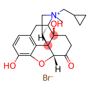 (5alpha)-17-(Cyclopropylmethyl)-4,5-epoxy-3,14-dihydroxy-17-methyl-6-oxomorphinanium bromide