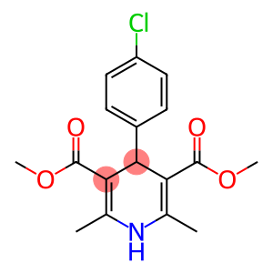 Dimethyl 4-(4-chlorophenyl)-2,6-dimethyl-1,4-dihydropyridine-3,5-dicarboxylate