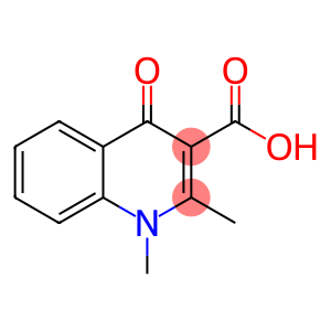 1,4-二氢-1,2-二甲基-4-氧代-3-喹啉羧酸