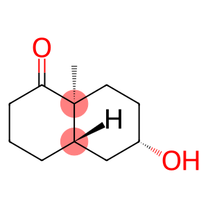 (4aS,6S,8aS)-6-Hydroxy-8a-methyloctahydronaphthalen-1(2H)-one