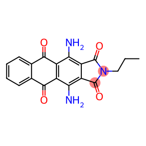 4,11-Diamino-2-propyl-1H-naphth[2,3-f]isoindole-1,3,5,10(2H)-tetrone