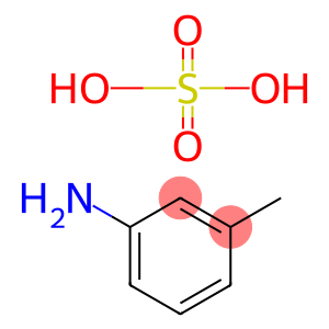 Benzenamine, 3-methyl-, sulfate (1:1)