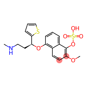 Duloxetine 5-Hydroxy 6-Methoxy Sulfate