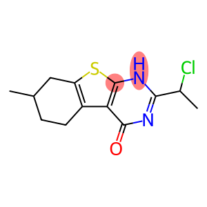 2-(1-氯乙基)-5,6,7,8-四氢-7-甲基[1]苯并噻吩并[2,3-D]嘧啶-4(1H)-酮