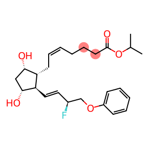 5-Heptenoic acid, 7-[(1R,2R,3R,5S)-2-[(1E,3S)-3-fluoro-4-phenoxy-1-buten-1-yl]-3,5-dihydroxycyclopentyl]-, 1-methylethyl ester, (5Z)-