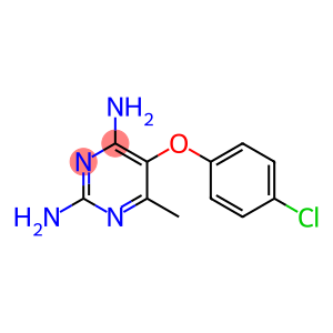 5-(4-Chlorophenoxy)-6-methylpyrimidine-2,4-diamine