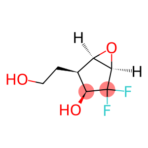 6-Oxabicyclo[3.1.0]hexane-2-ethanol,4,4-difluoro-3-hydroxy-,(1-alpha-,2-bta-,3-bta-,5-alpha-)-(9CI)