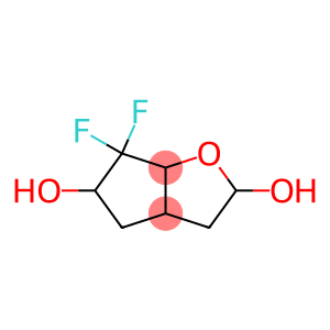 2H-Cyclopenta[b]furan-2,5-diol,6,6-difluorohexahydro-(9CI)