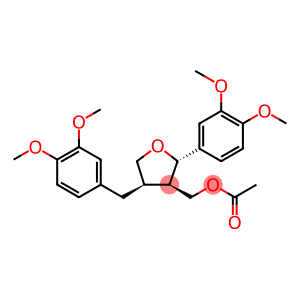 3-Furanmethanol, 2-(3,4-dimethoxyphenyl)-4-[(3,4-dimethoxyphenyl)methyl]tetrahydro-, 3-acetate, (2S,3R,4R)-