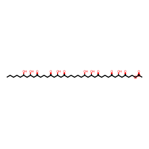 8,16,18,26,34,36-Hexahydroxy-2,6,10,14,24,28,32-hentetracontaneheptone