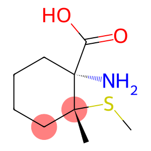 Cyclohexanecarboxylic acid, 1-amino-2-methyl-2-(methylthio)-, trans- (9CI)