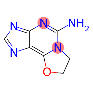 Oxazolo[2,3-i]purin-5-amine,  7,8-dihydro-