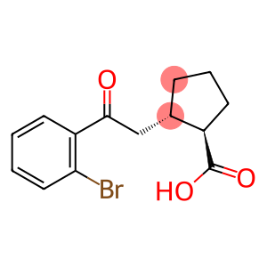 TRANS-2-[2-(2-BROMOPHENYL)-2-OXOETHYL]CYCLOPENTANE-1-CARBOXYLIC ACID