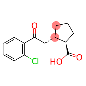 TRANS-2-[2-(2-CHLOROPHENYL)-2-OXOETHYL]CYCLOPENTANE-1-CARBOXYLIC ACID