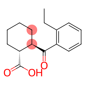 TRANS-2-(2-ETHYLBENZOYL)CYCLOHEXANE-1-CARBOXYLIC ACID