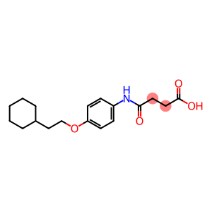 4-{[4-(2-cyclohexylethoxy)phenyl]amino}-4-oxobutanoic acid