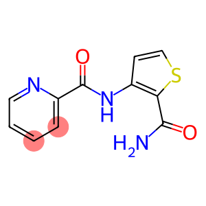 2-Pyridinecarboxamide, N-[2-(aminocarbonyl)-3-thienyl]-