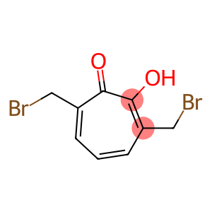 2,4,6-Cycloheptatrien-1-one, 3,7-bis(bromomethyl)-2-hydroxy-