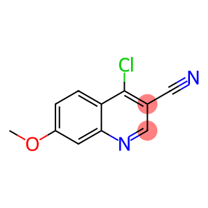 3-Quinolinecarbonitrile, 4-chloro-7-methoxy-