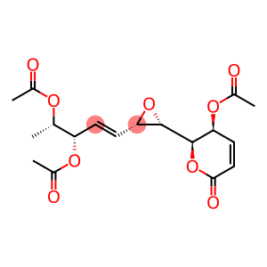 (5S)-5α-Acetyloxy-6α-[(2S,3S)-3-[(1E,3S,4S)-3,4-bis(acetyloxy)-1-pentenyl]oxiran-2-yl]-5,6-dihydro-2H-pyran-2-one