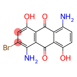 1,5-diamino-2-bromo-4,8-dihydroxy-anthracene-9,10-dione