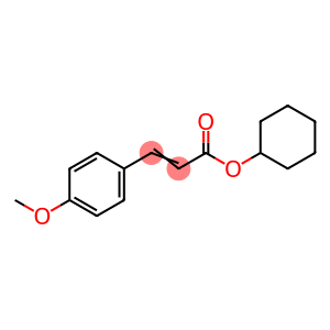 3-(4-Methoxyphenyl)propenoic acid cyclohexyl ester