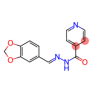 N-(benzo[1,3]dioxol-5-ylmethylideneamino)pyridine-4-carboxamide